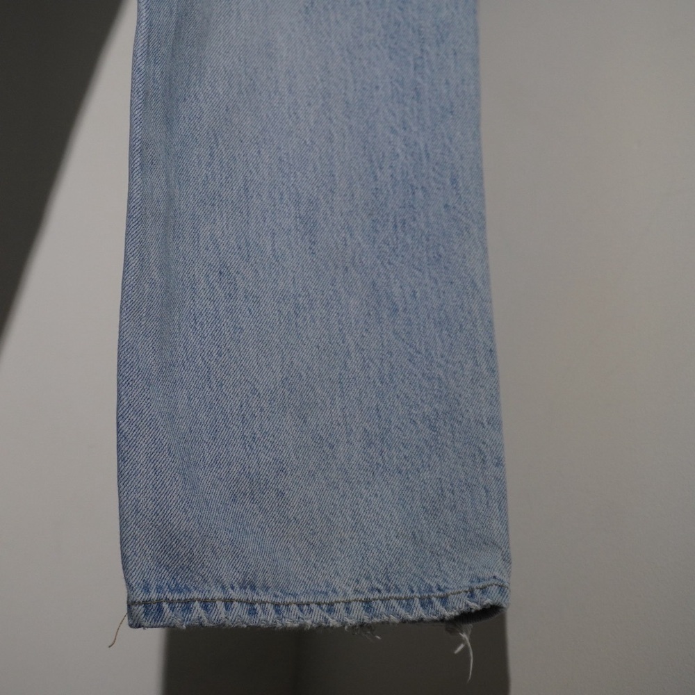 AGOLDE Criss Cross Jeans Size 22 Light Blue - Picture 13 of 14